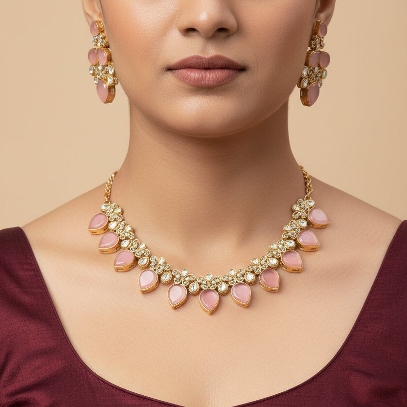 Indian Kundan Choker Set